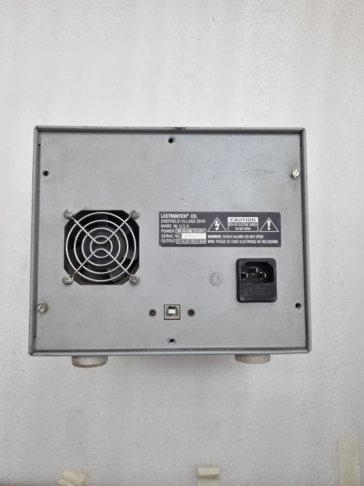 LECTROetch VT15HF Electrochemical Metal Marking Etching Power Unit Made-USA Used